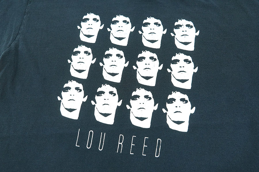 00's FRUIT OF THE LOOM ルー・リード ''The Blue Mask'' Tシャツ ブラック 表記(XL)