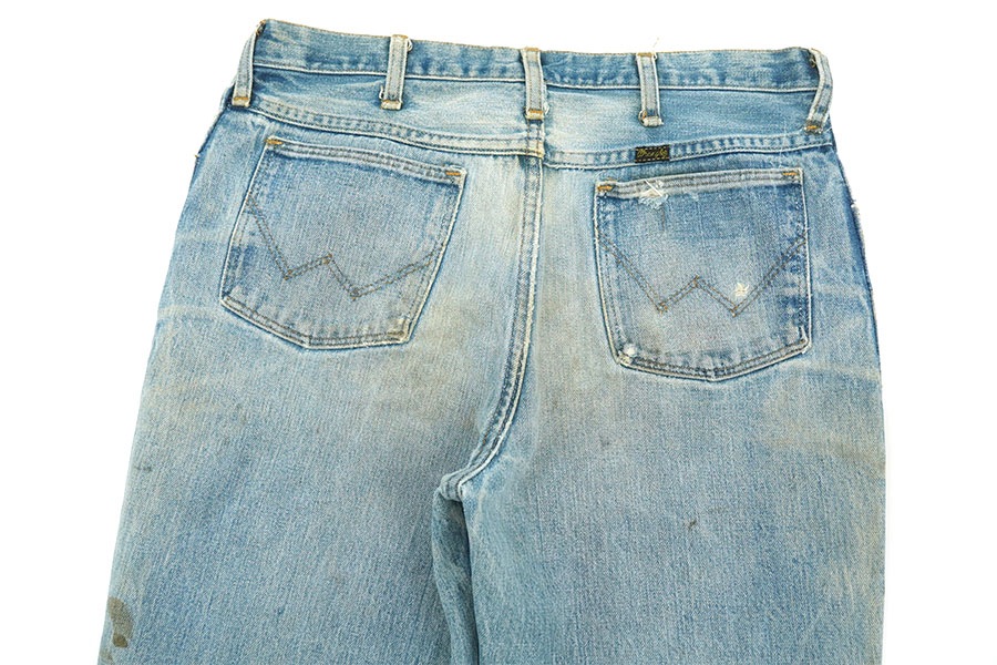 70's Wrangler カスタム！ ブーツカット デニムパンツ 実寸(W33 L33位) 