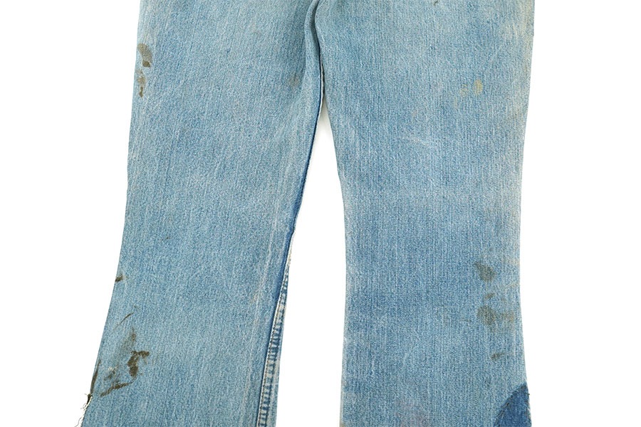 70's Wrangler カスタム！ ブーツカット デニムパンツ 実寸(W33 L33位) 
