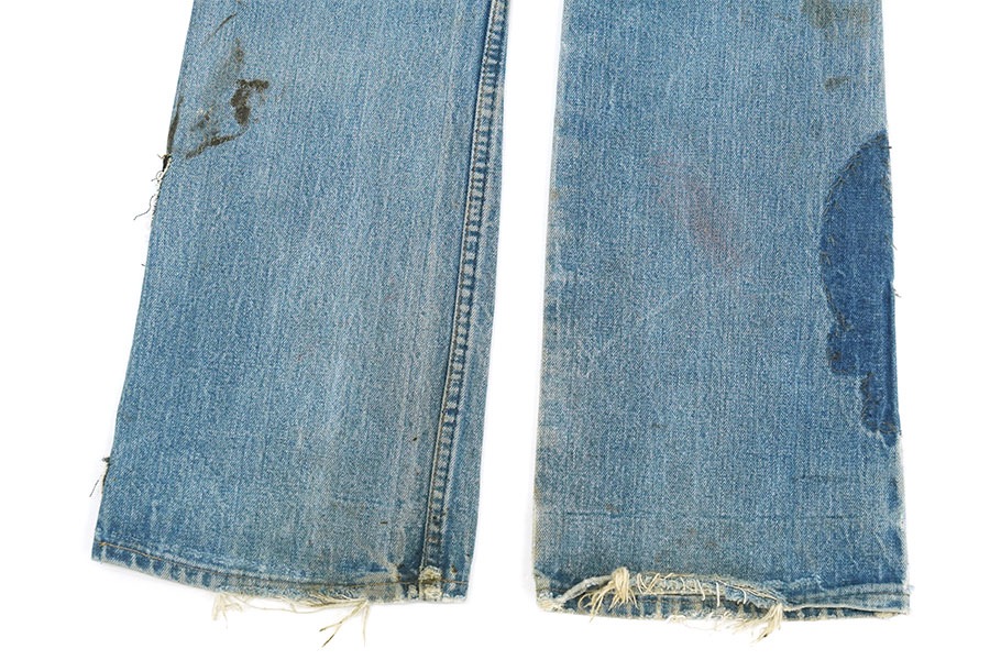 70's Wrangler カスタム！ ブーツカット デニムパンツ 実寸(W33 L33位) 