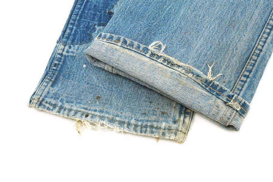 70's Wrangler カスタム！ ブーツカット デニムパンツ 実寸(W33 L33位) 
