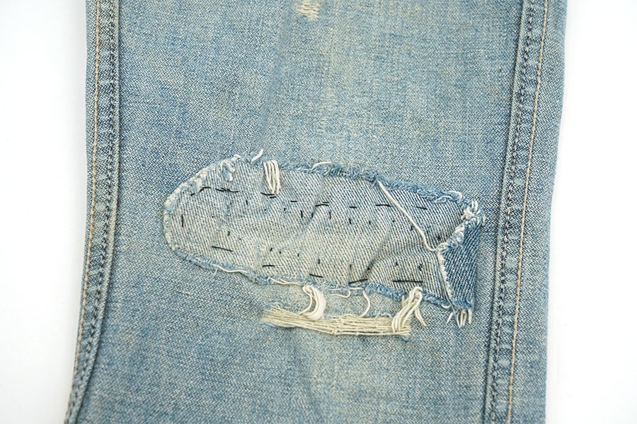 70's Wrangler カスタム！ ブーツカット デニムパンツ 実寸(W33 L33位) 