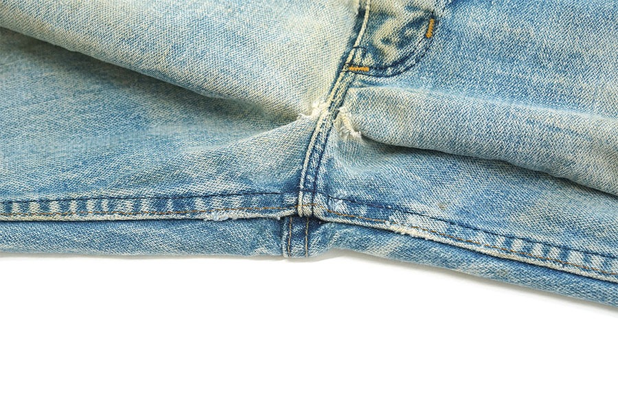70's Wrangler カスタム！ ブーツカット デニムパンツ 実寸(W33 L33位) 
