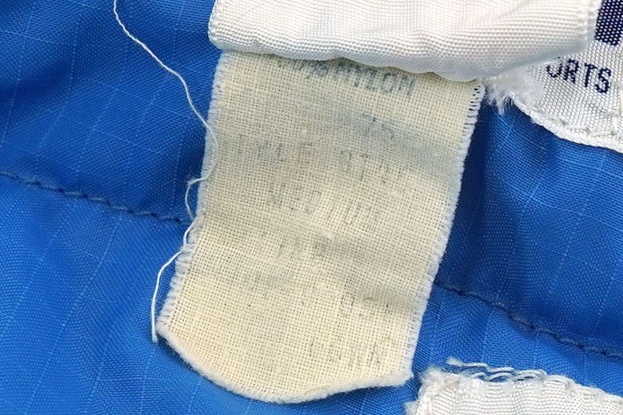 80's GERRY 2ポケ リップストップ ダウンベスト スカイブルー 表記(M) USA製