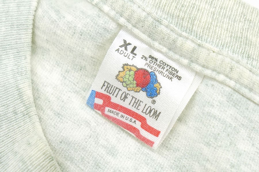 90'S FRUIT OF THE LOOM ''PURDUE'' T SHIRT (SIZE. X LARGE)