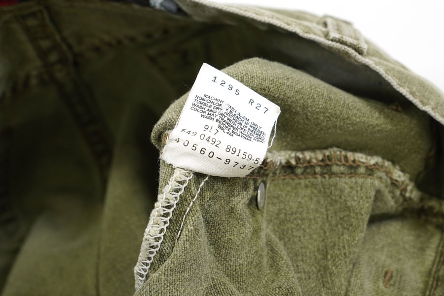 90's Levi's Silver Tab Loose 560 カラーデニムパンツ オリーブグリーン 表記(W34 L32) USA製