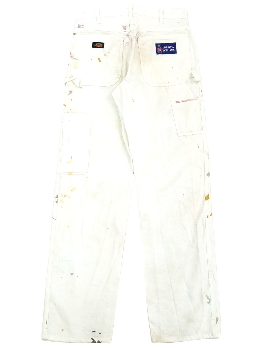 00's Dickies ペインターパンツ ペンキ飛びホワイト 表記(32x34)