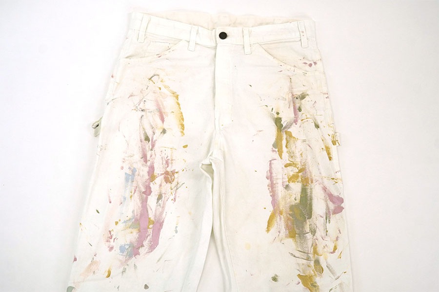 00's Dickies ペインターパンツ ペンキ飛びホワイト 表記(32x34)