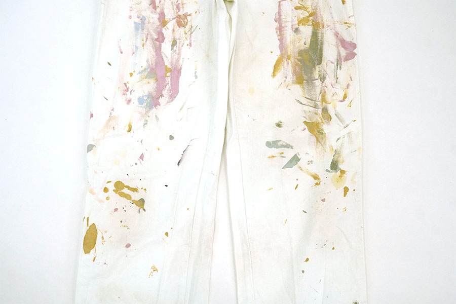 00's Dickies ペインターパンツ ペンキ飛びホワイト 表記(32x34)