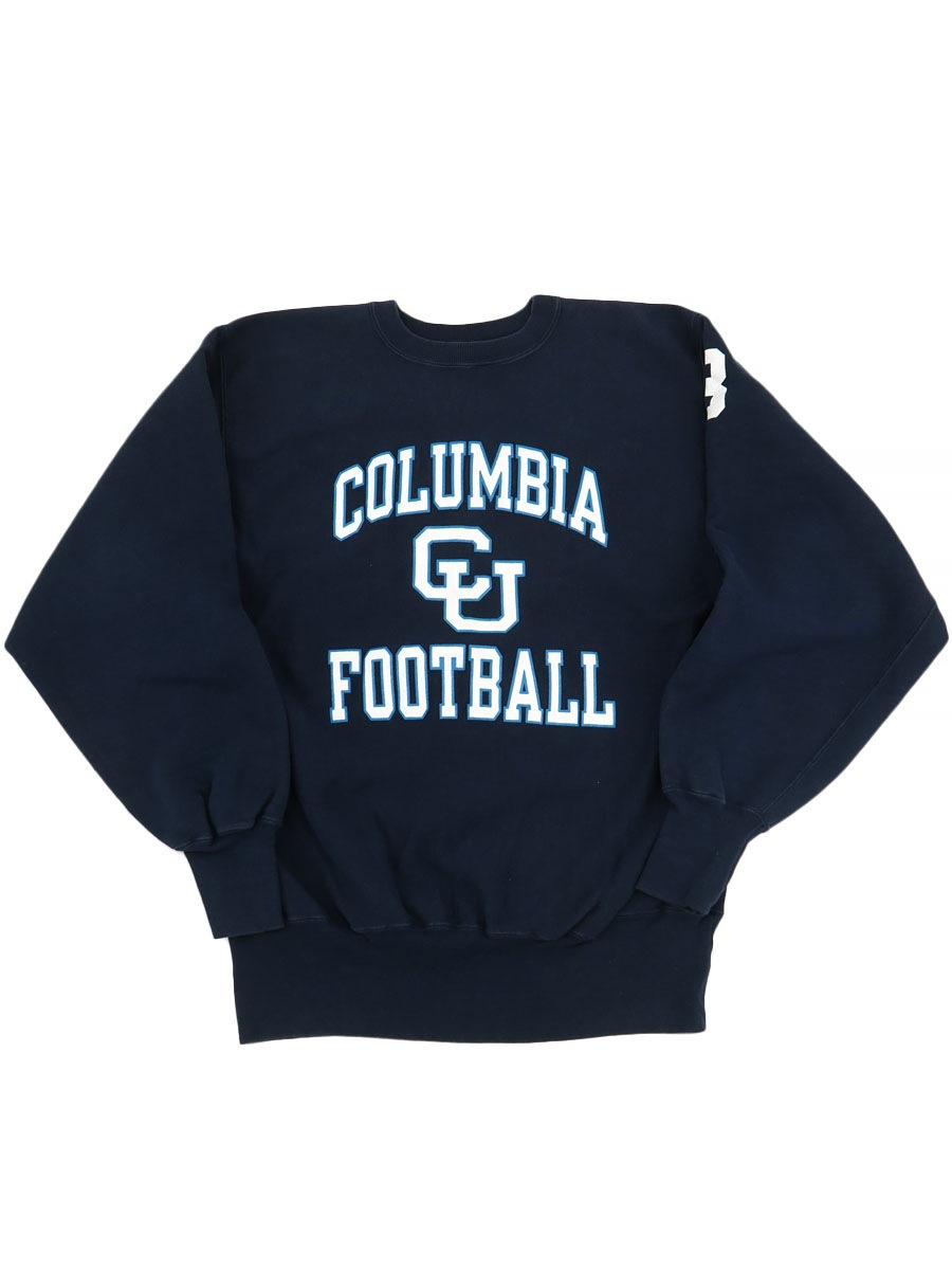 90'S CHAMPION REVERSE WEAVE ''COLUMBIA FOOTBALL'' #68 (SIZE. X LARGE) MADE IN USA