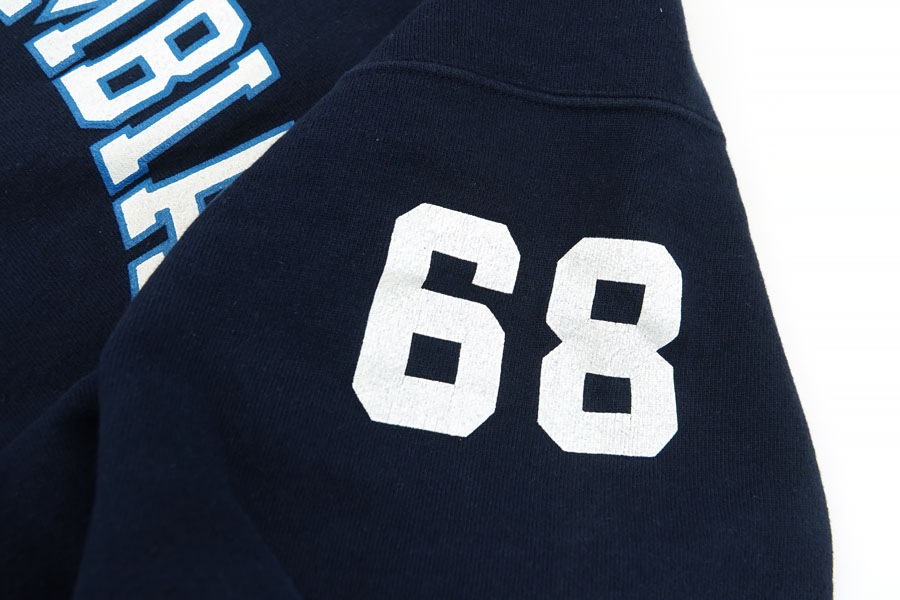 90'S CHAMPION REVERSE WEAVE ''COLUMBIA FOOTBALL'' #68 (SIZE. X LARGE) MADE IN USA
