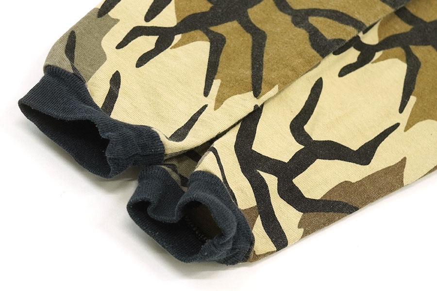 90's PREDATOR CAMOUFLAGE L/S ポケットTシャツ 表記(M) USA製