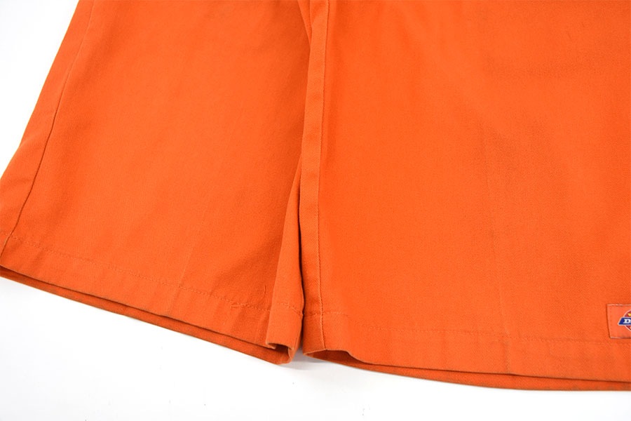 00's～ Dickies ワークショーツ オレンジ 表記(W30)