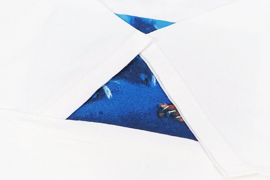 00'S AAA FINDING NEMO ''I GOT TO SEA TI FIRTST!'' T SHIRT WHITE (SIZE.X LARGE)