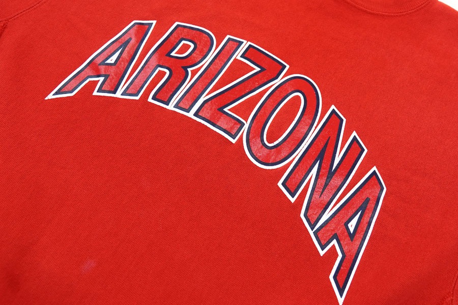 90's 刺繍タグ チャンピオンRW ''ARIZONA'' レッド 表記(XL) USA製