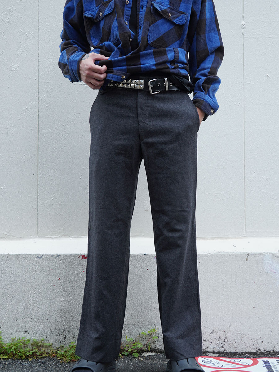 80'S RALPH LAUREN WOOL SLACKS (APPROX.W31 L30)