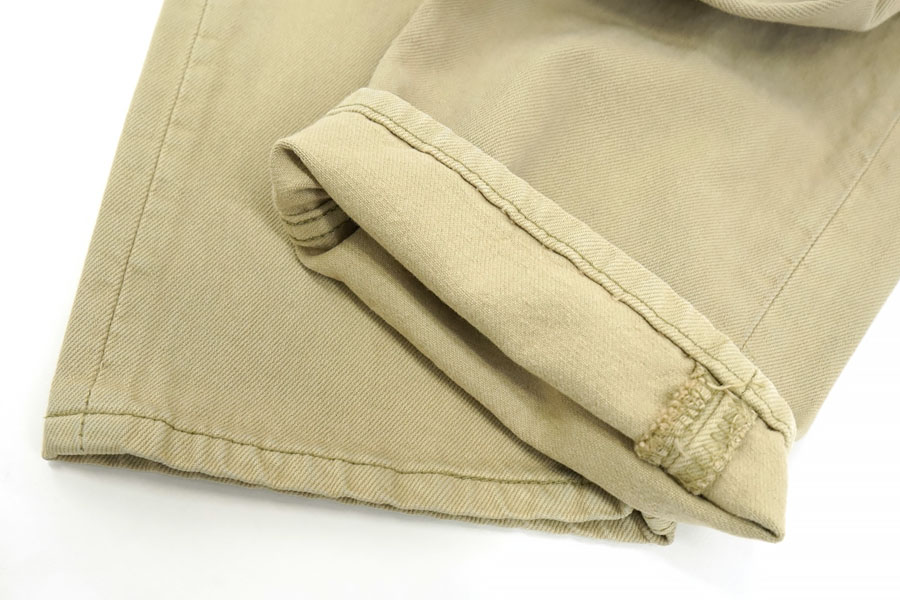 90'S LEVI'S 501 COLOR DENIM JEANS BEIGE (SIZE. W31 L30) MADE IN USA