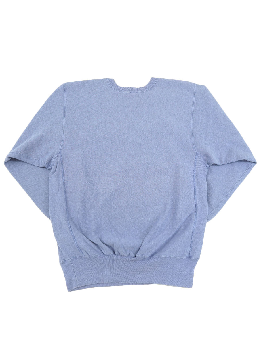 90's 刺繍タグ チャンピオンRW 無地 ライラック 表記(XXL) USA製 レア目