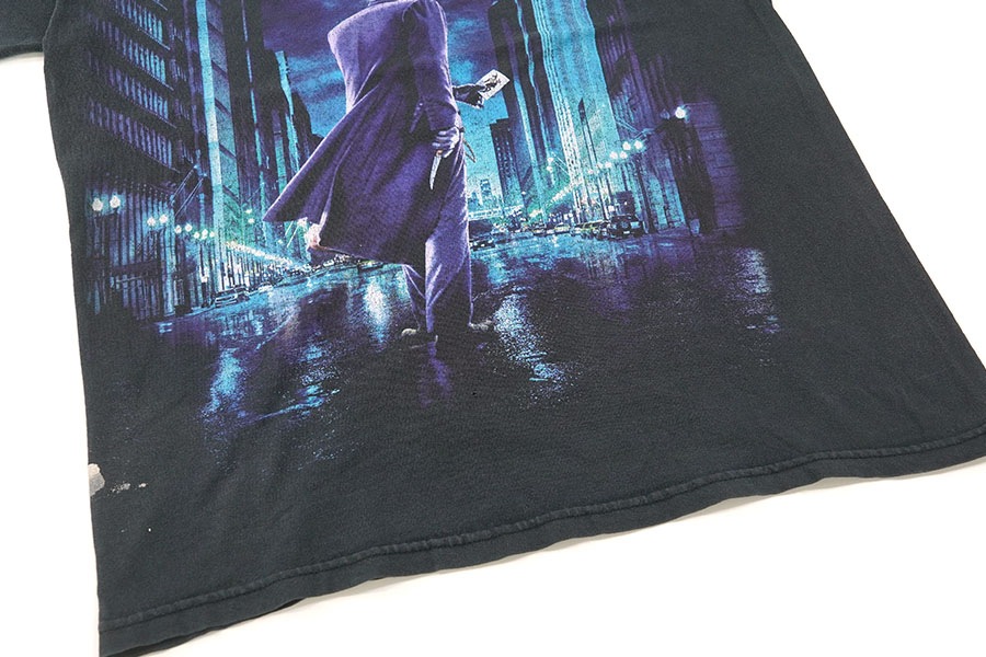 00's～ ''ダークナイト'' ムービー Tシャツ ブラック 実寸(M位)