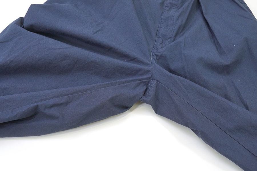 RALPH LAUREN 2 TUCK COTTON PANTS NAVY (SIZE.W38 L32) MADE IN USA