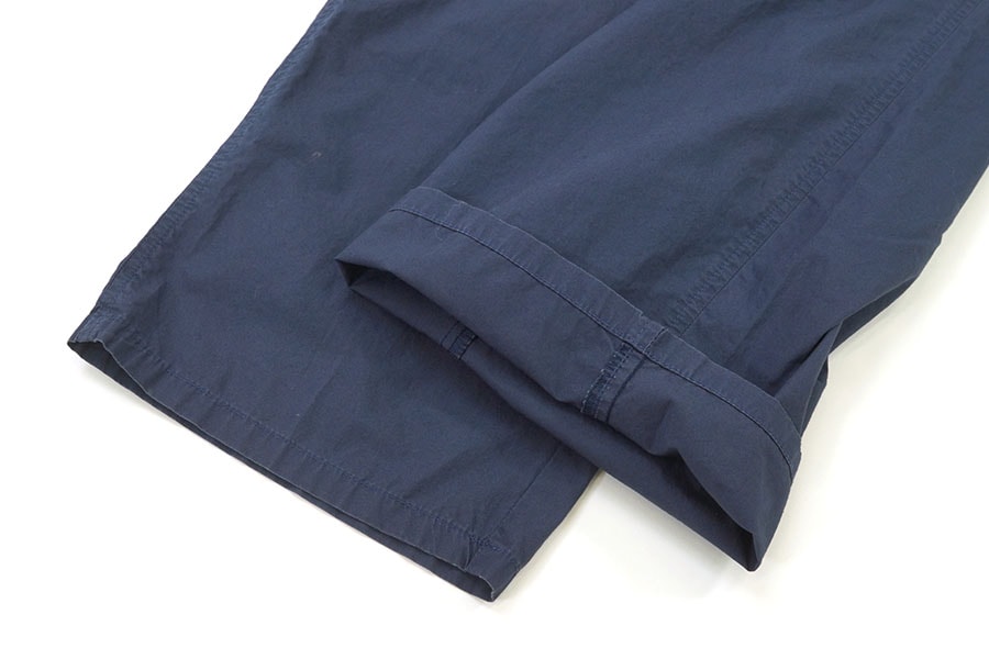 RALPH LAUREN 2 TUCK COTTON PANTS NAVY (SIZE.W38 L32) MADE IN USA