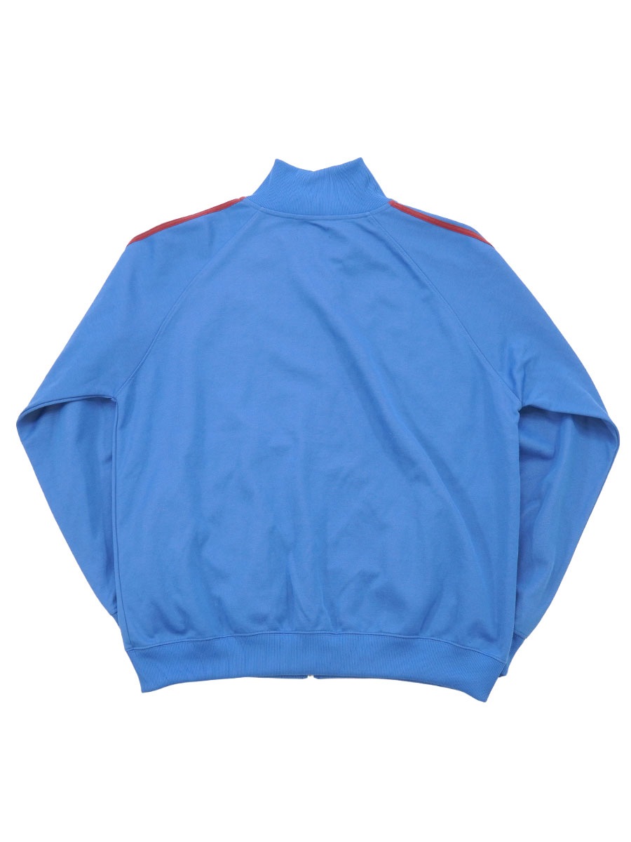 80'S FRED PERRY TRACK JERSEY BLUE/WINE RED (SIZE.X LARGE)