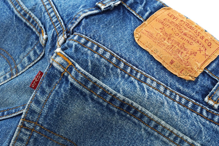 80's Levi's 505 デニムパンツ 薄ヒゲ落ち 表記(32x31) USA製
