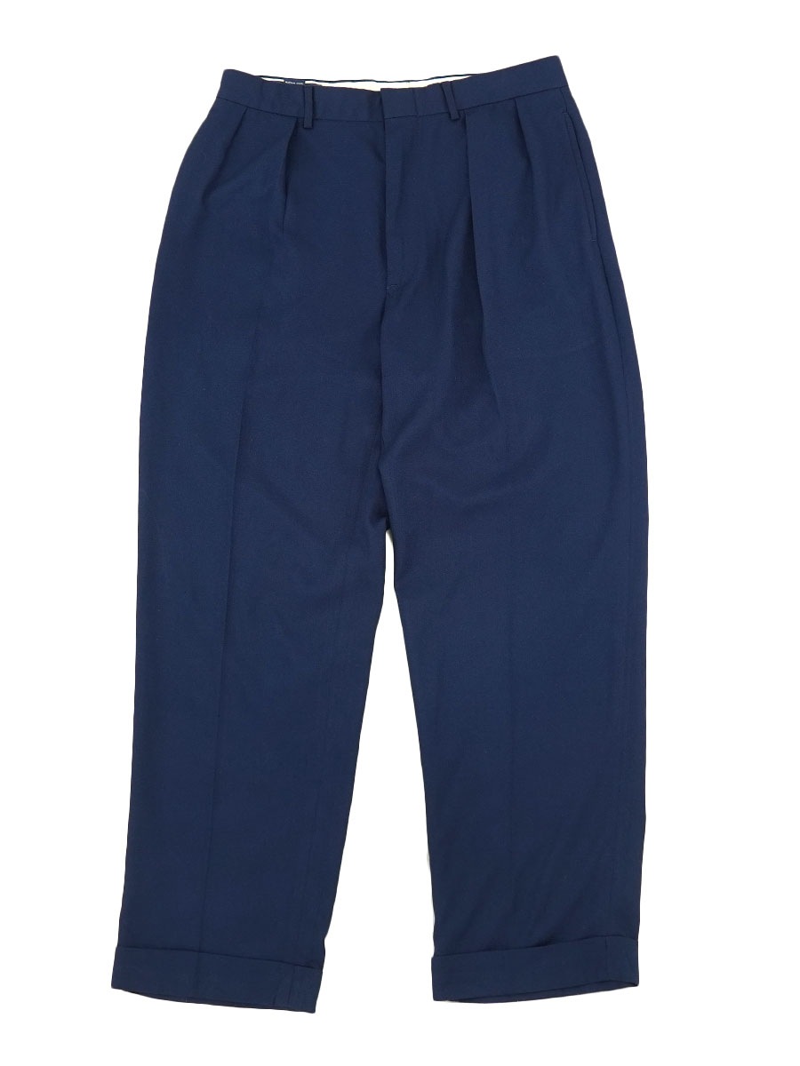 90's POLO GOLF 2タック スラックス ネイビー 表記(32x30)