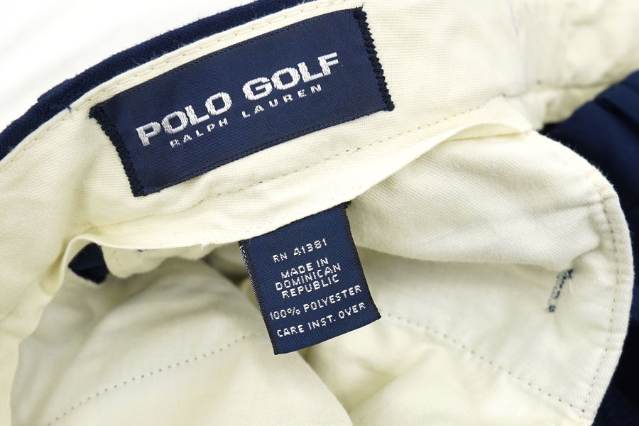 90's POLO GOLF 2タック スラックス ネイビー 表記(32x30)