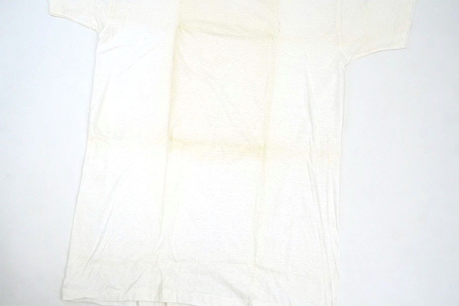 60's HABAND バインダーネック 無地Tシャツ ホワイト 表記(48) NOS