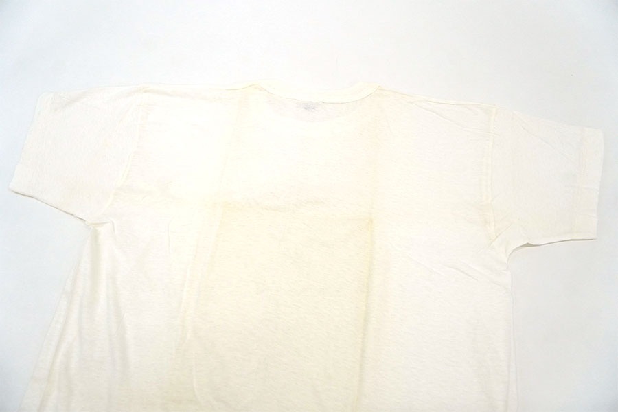 60's HABAND バインダーネック 無地Tシャツ ホワイト 表記(48) NOS