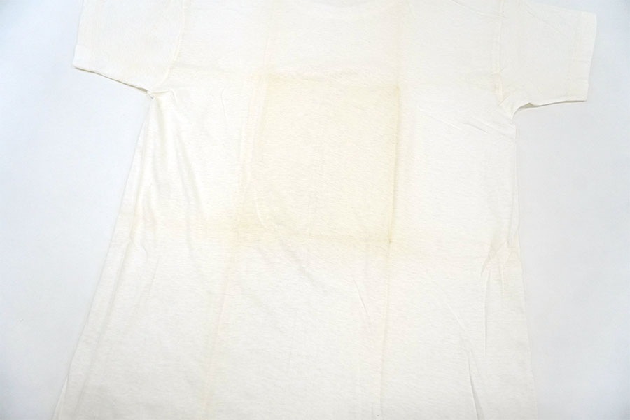 60's HABAND バインダーネック 無地Tシャツ ホワイト 表記(48) NOS