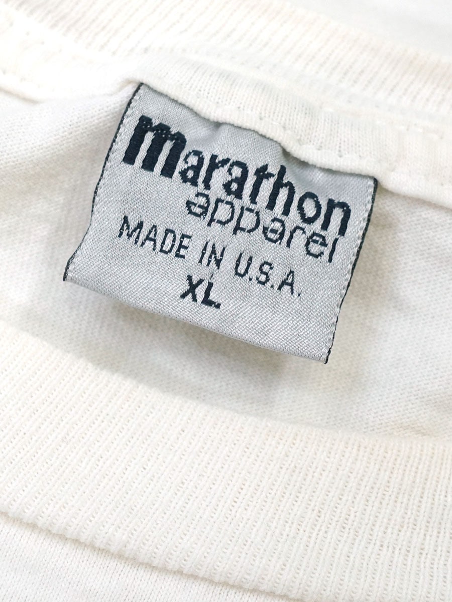 90's Marathon apparel ''DUCKS UNLIMITED'' プリント Tシャツ 表記(XL) USA製