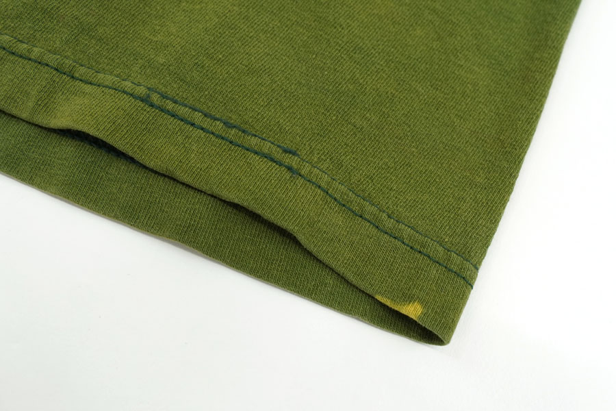 90'S～ TULTEX ''SURFING' MAGAZINE'' T SHIRT OLIVE GREEN (SIZE. X LARGE)