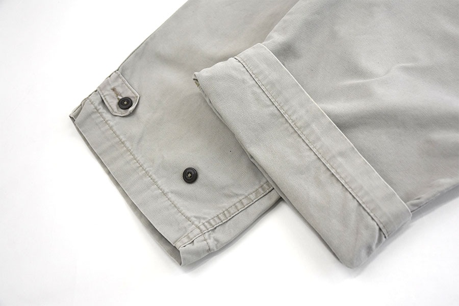90's Levi's DRY GOODS 100%コットン カーゴパンツ ライトグレー 表記(30x30)
