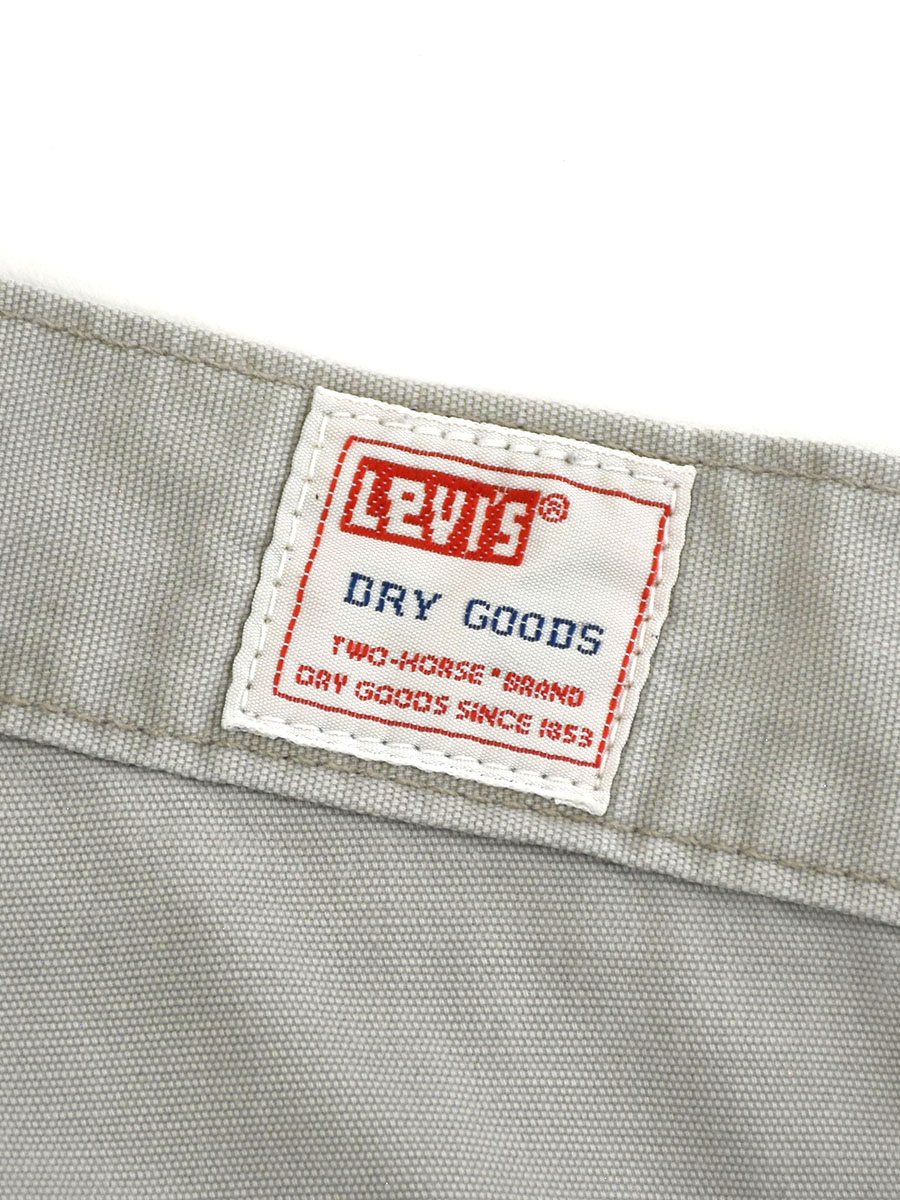 90's Levi's DRY GOODS 100%コットン カーゴパンツ ライトグレー 表記(30x30)