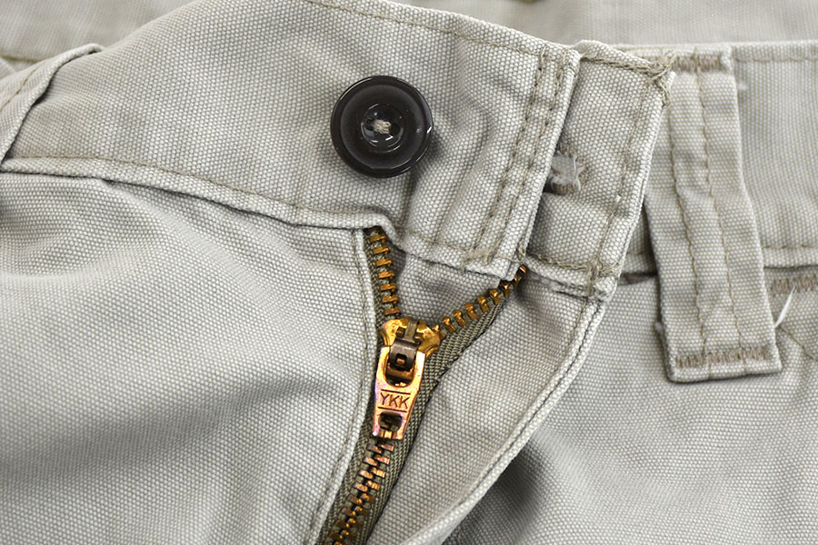 90's Levi's DRY GOODS 100%コットン カーゴパンツ ライトグレー 表記(30x30)