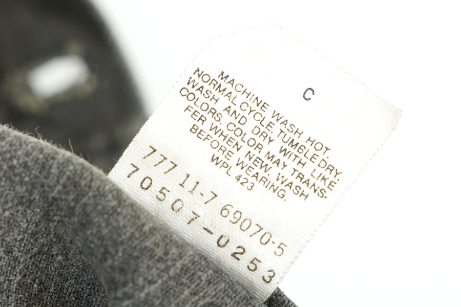 80's Levi's 70507 4ポケ ブラックデニムジャケット 表記(L) USA製