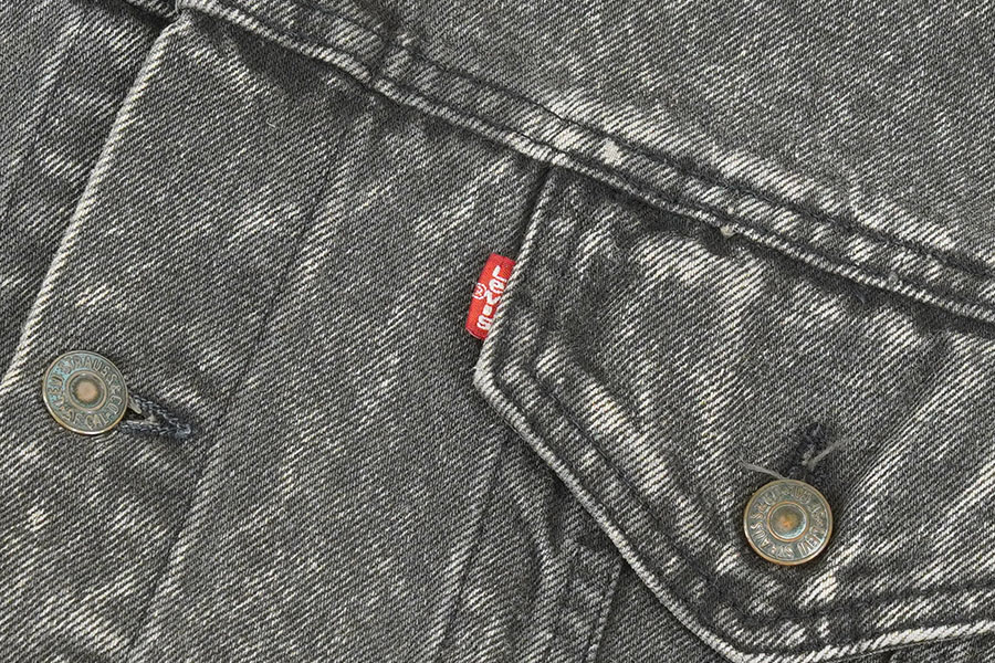 80's Levi's 70507 4ポケ ブラックデニムジャケット 表記(L) USA製