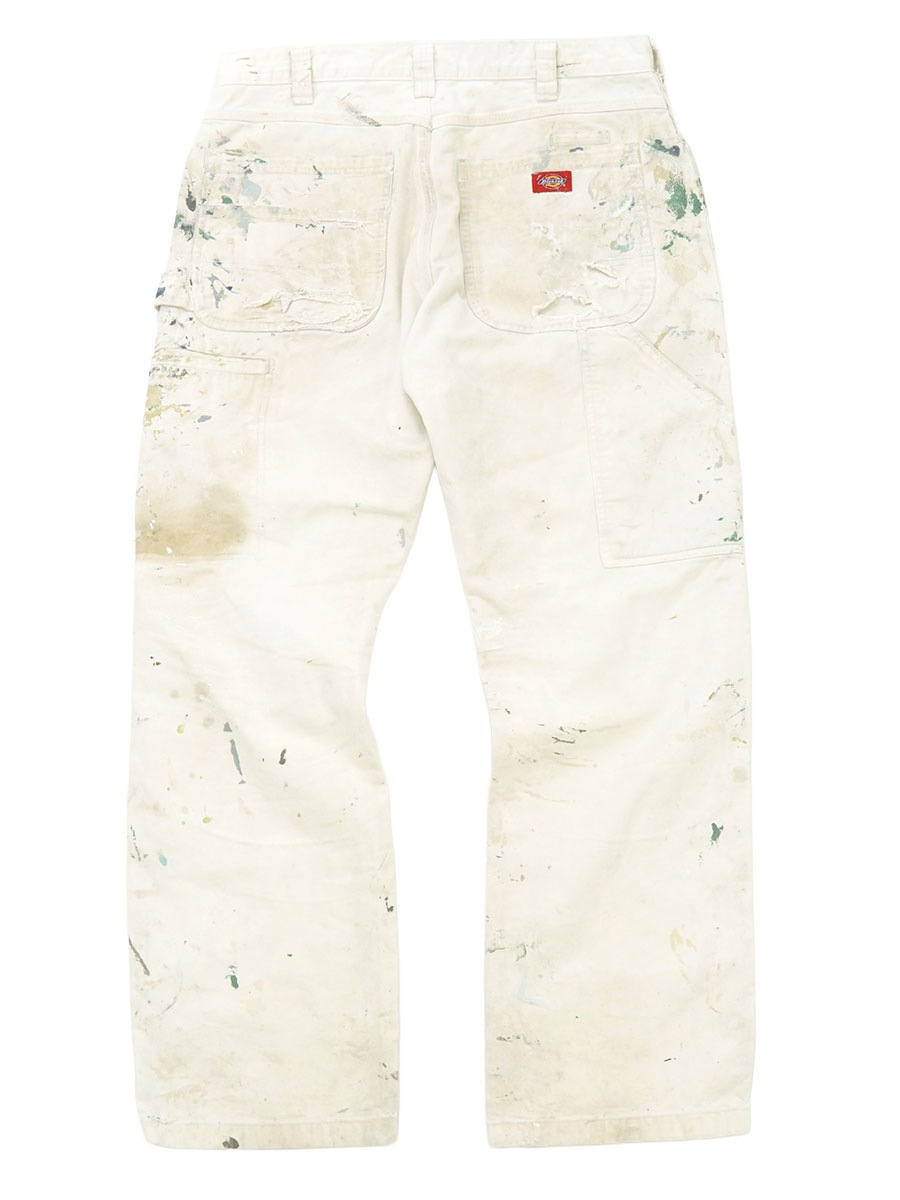 DICKIES COTTON PAINTER PANTS PAINT！(SIZE.W34 L32)