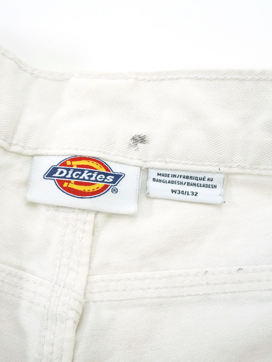 DICKIES COTTON PAINTER PANTS PAINT！(SIZE.W34 L32)