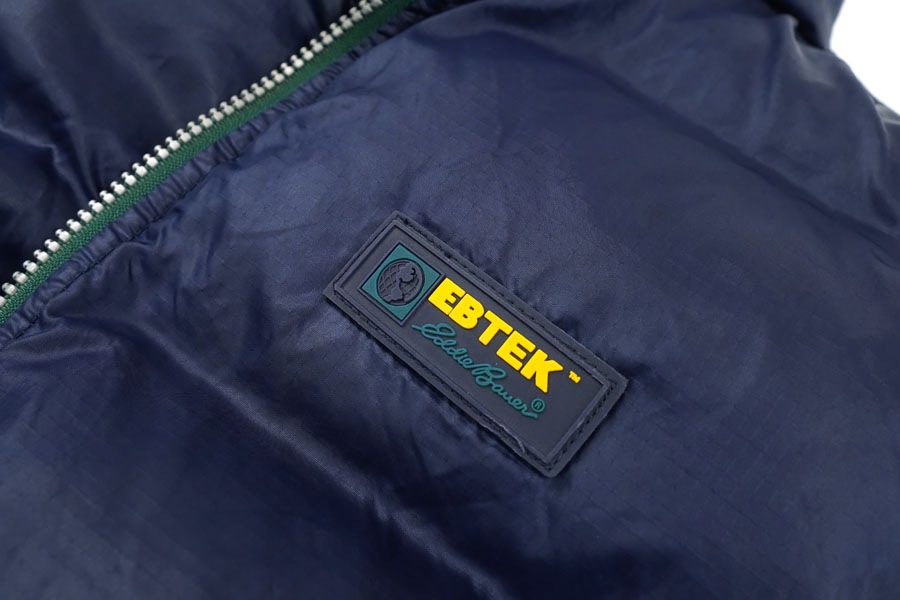 90's Eddie Bauer EBTEK リバーシブル リップストップダウンベスト 表記(M)