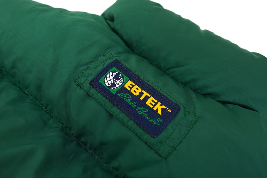 90's Eddie Bauer EBTEK リバーシブル リップストップダウンベスト 表記(M)