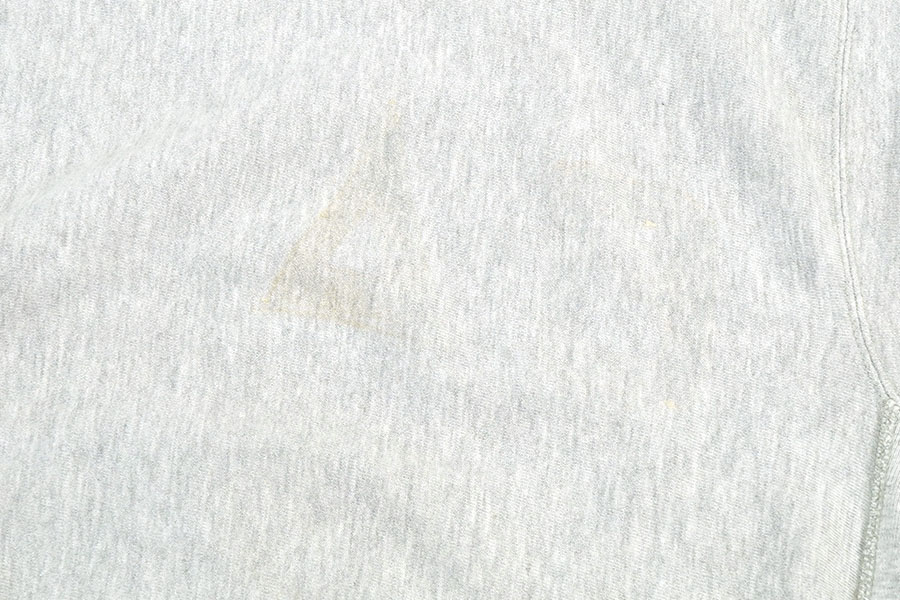 90's 刺繍タグ チャンピオンRW 無地 グレー 目なし 表記(XL) USA製