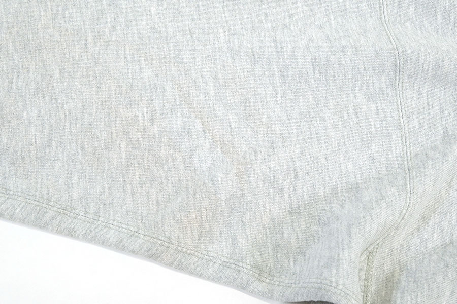 90's 刺繍タグ チャンピオンRW 無地 グレー 目なし 表記(XL) USA製
