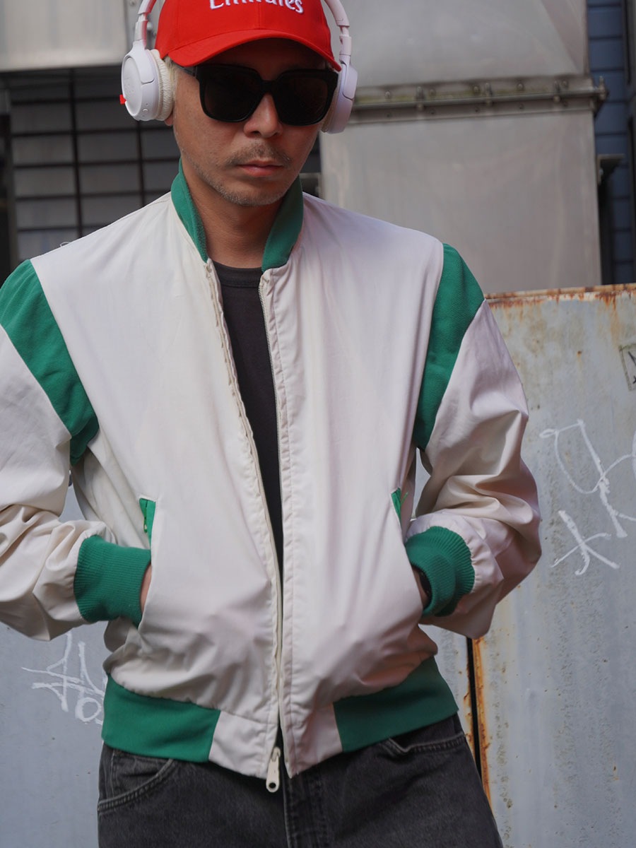 80'S WOOLRICH FULL ZIP JACKET (SIZE. MEDIUM)