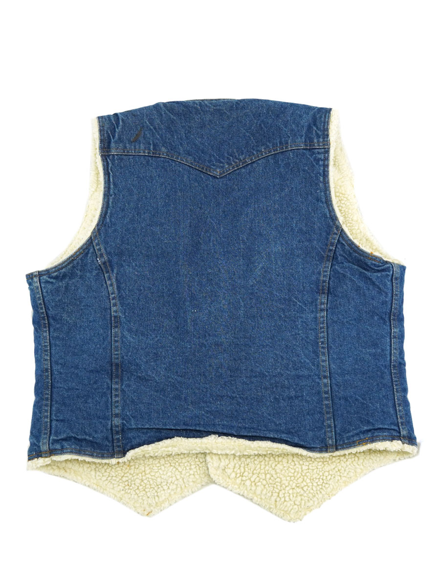 70's Levi's 60607 デニムボアベスト 表記(XL)
