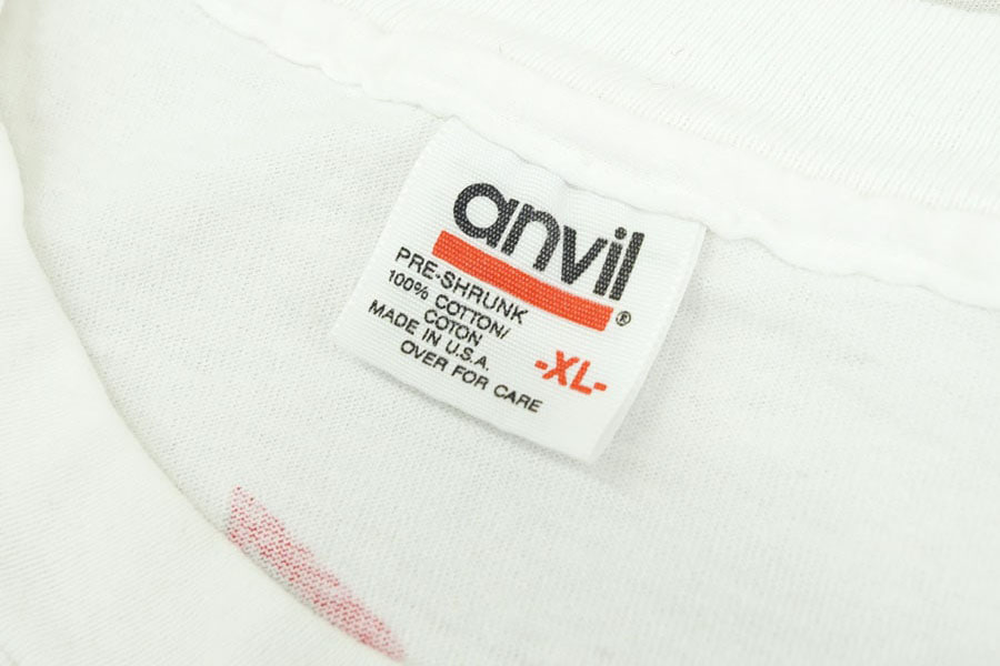 90'S ANVIL ''LOLLAPALOOZA 1995'' T SHIRT  (SIZE.X LARGE) MADE IN USA