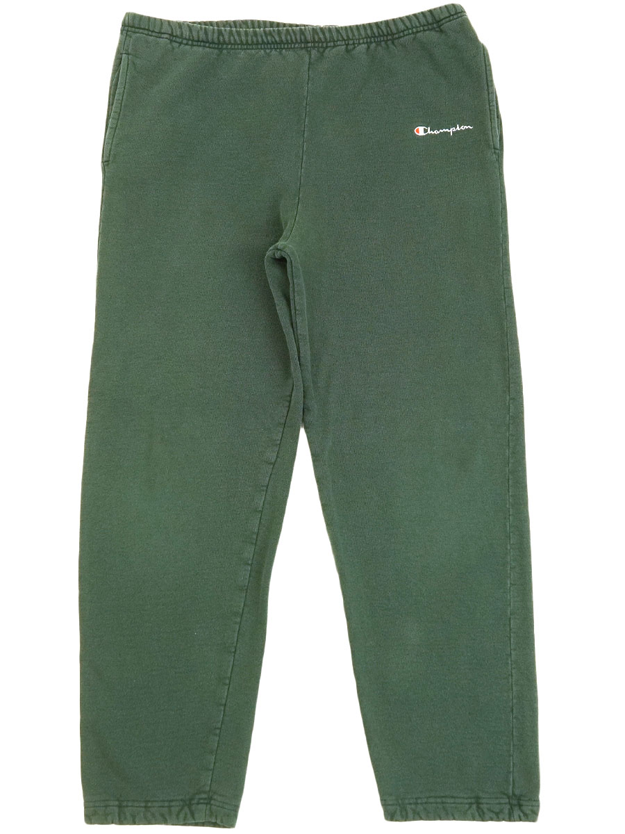 90'S～ CHAMPION SWEAT PANTS GREEN (SIZE.LARGE) MADE IN MEXICO