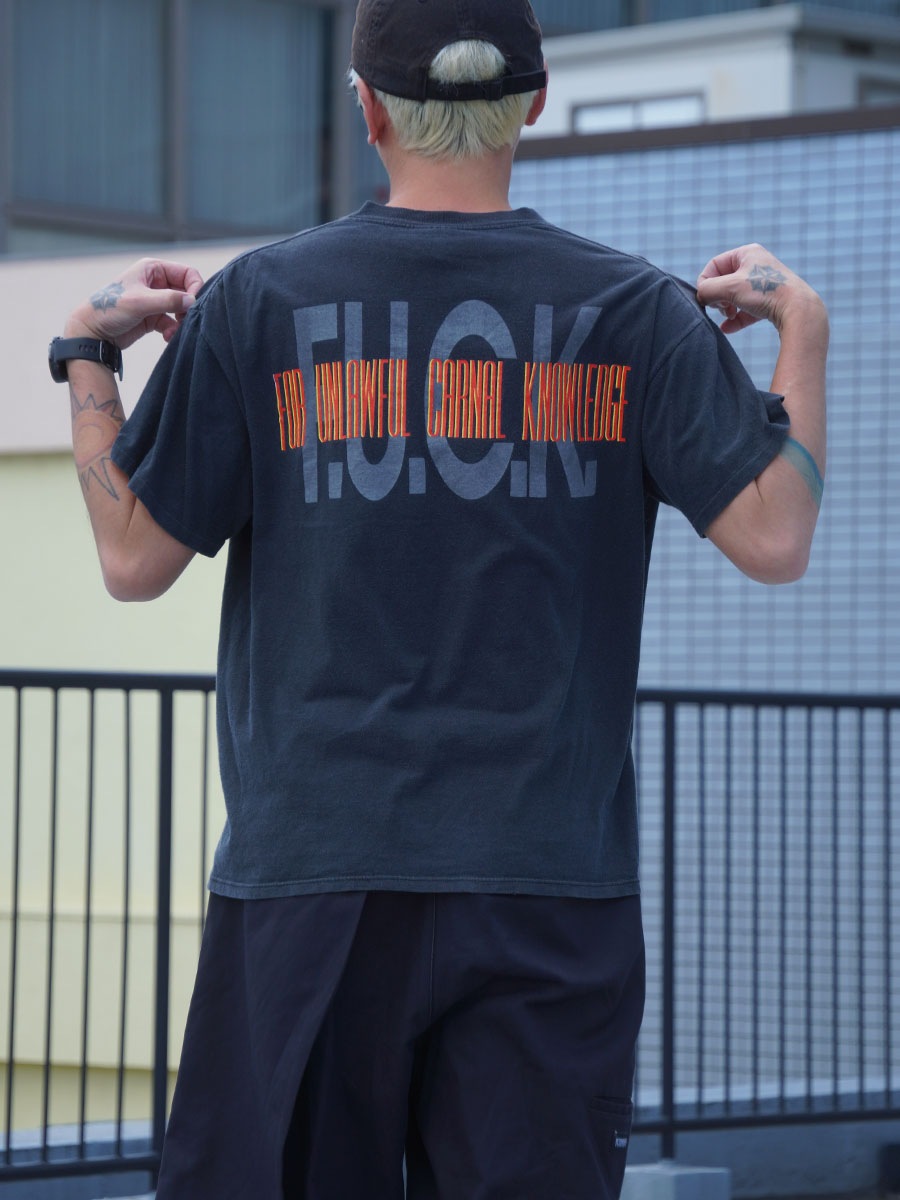 90's BROCKUM ''VAN HALEN'' For Unlawful Carnal Knowledge 両面プリントTシャツ 表記(XL) USA製 